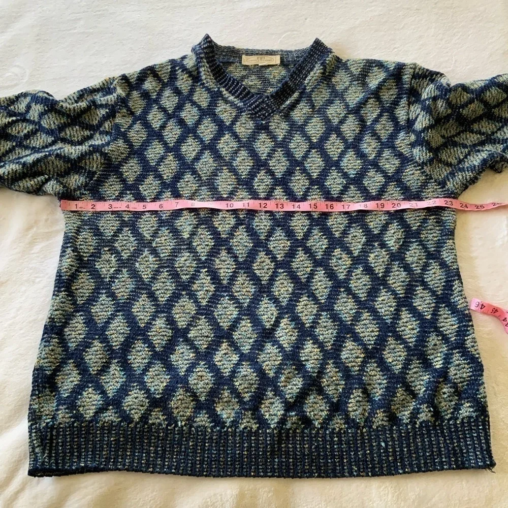 𝅺VINTAGE Pronto Uomo Wool Blend Sweater